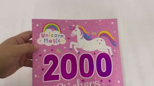 Unicorn Magic 2000 Stickers Activity Book with Colouring Word Games Puzzles Mazes Word Searches and Doodles