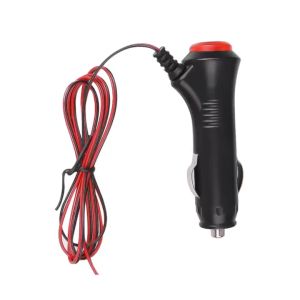 Đầu Tẩu Sạc 12V-24V 5.5x2.1mmu Có Cầu Chì Công Tắc Nguồn Cho Máy Bơm Máy Hút Bụi Ôtô (Loại Tốt)