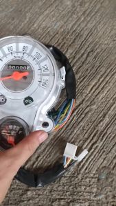 [COD] Spidometer Assy Scoopy Karburator KYT (2010 - 2013) - Spido Speedometer Kilometer KM Full Set Kaca Mika Kabel