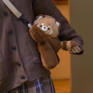 กระเป๋าผ้าขนสัตว์น่ารักสำหรับผู้หญิง กระเป๋าสะพายข้างแบบลำลอง กระเป๋าถือแบบสะพายข้าง กระเป๋าเดินทาง ของขวัญวันเกิด