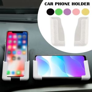 Car Phone Holder Interior Dashboard Paste Mutifunctional Phone Stand Simple Bracket Self-Adhesive