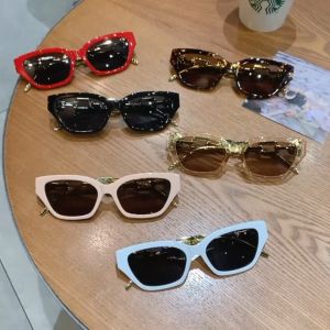 DOYM Large Frame Square Vintage Sunglasses for Women with UV Protection Original Brand Summer Aesthetic Shades for Women Sun Protection Metal Frame DM45