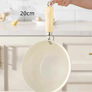 Non-Stick Frying Pan Wok Pan Ceramic Pan Home Steak Skillet Pancake Fried Induction Cooker Gas Stove Special Saucepan Nonstick