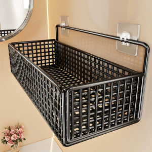 Wall-mounted No-Drill Bathroom Shelf