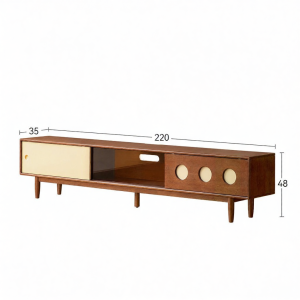 WEISHA | Tủ TV Lưu Trữ Phong Cách Mid-Century Modern