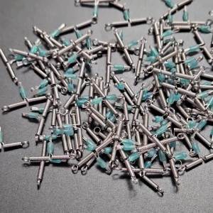 20 Cái Dây Câu Cá Bằng Thép Không Gỉ Kiểu Xoắn Chữ Thập Móc Xoay Hình Chữ T Khớp Nối Hai Ngã Cân Bằng Không Gian