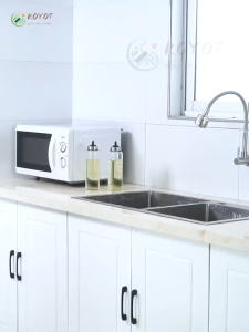 KOYOT 304 Stainless Steel Wall Mounted Universal Two Effluent Modes Kitchen Faucet for Sink