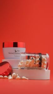 Skin Resetinol Duo by SKJN Collagen- Retinol Contour Cream Moisturizer with Collagen and Retinol Pearl Serum with with Retinyl Palmitate & Collagen – Anti-Aging & Brightening Set | Made in Japan