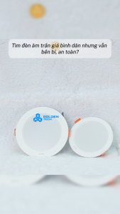 (MPE) Đèn Led Downlight âm trần nhựa 6W 7W 9W 12W 18W DLE 6500K 4000K 3000K Đổi 3 màu