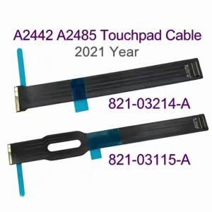 New For M1 MacBook Pro 14" 16" A2442 A2485 Trackpad Flex Cable 821-03214 821-03115 TrackPad Flex Cable 2021 Year