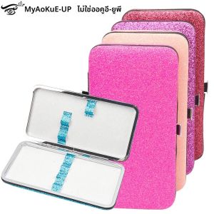 แหนบขนตากล่องเก็บ Lash Lifting Eyebrow CLIP Organizer กรณีเงาออกแบบ Eyelashes EXTENSION Tweezer กล่องเครื่องมือแต่งหน้า