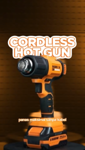 Cordless Heat Gun 0-550°C LXT 21V Digital BLACKFOOT Mesin Pemanas Hot Baterai Blower PT.1.11.1CHG550