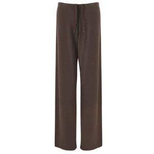 YUEZHONGWEI | Cobalt Blue High Waist Loose Fit Straight Leg Drawstring Wide Leg Long Pants Womens Summer Casual Trousers Korean Style