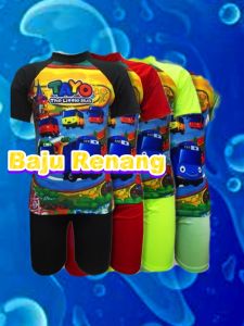 Promo Clearing Sale!!! Baju Renang Anak Model Setelan Usia 4-8 Tahun Karakter (ABTK-K01)