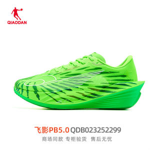  Male Running Shoes Feiyings PB5.0 Carbon Plate Full Foot Speed Competition Mens Shoe Gradient Color Breathable Mesh