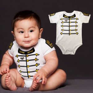 Baby Onesies PH Soldier Career Baby Onesie 0-12 months Cotton Newborn Baby Boy Girl Military Army Monthly Bodysuit