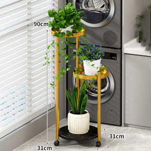 Moveable Multi-layer Step Flower Rack
