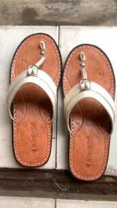 Sandal Tarumpah Pria Kulit Sapi Sol Karet Mentah Warna Coklat Hitam Size 38-45
