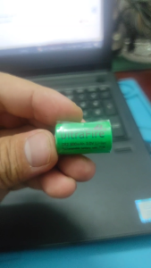 Pin sạc 3V RCR2 800mAh pin bút dò huyệt châm cứu Aukewel pin máy ảnh máy chụp hình