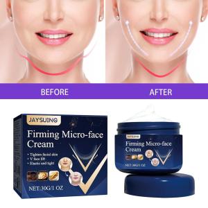 简素净 | V Shape Lift Cream Moisturizer Nourishing Skin Improve Puffiness S-limming Lifting Improve Masseter Muscle Double Chin Skin Care
