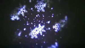 LED USB Snowflake Projector Holiday Lights Christmas Projection Stage Lamp Snow Spotlight for Navidad New Year 2027 Party Decor