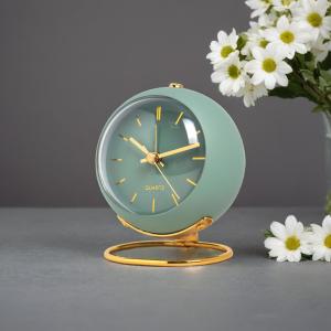 Nordic Creative Electronic Desk Clock Minimalist Childrens Alarm Clock New Desktop Bedside Student Silent Luminous Pointer
