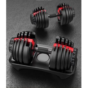 Bộ tạ tay Bowflex 552 điều chỉnh trọng lượng từ 22kg- 24kg gồm 2 quả dụng cụ tập gym tại nhà