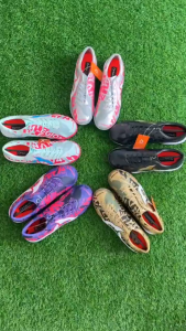 DISKON SPESIAL!!!Ortuseight Sepatu Futsal Catalyst Legion V4 IN - Gold/Black/White