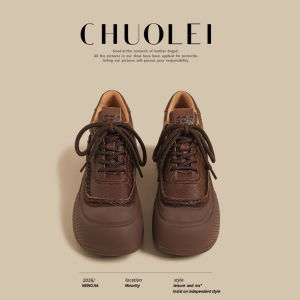 CHUOLEI | Platform Chunky Sneakers Vintage Style
