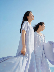 Purcotton | Air Fold Cotton Sleepwear Dress