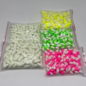 Phao Câu Hình Bầu Dục Topranc Mồi Câu Dạng Hạt Phát Sáng Trong Bóng Tối Dùng Cho Nước Mặn & Nước Ngọt Phụ Kiện Câu Cá Phát Quang