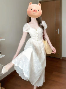 QINGMUZI | Vintage Elegant Slimming Dress