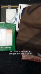 Handkerchief For Mens Suit - 3 Buah - Multicolor