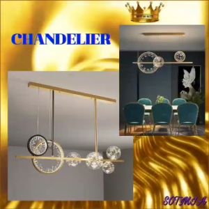 CT158A079 SOTMIA โคมไฟโมเดิร์น แชนเดอเรียโคมแบบยาว โคมไฟ โคมไฟเพดาน