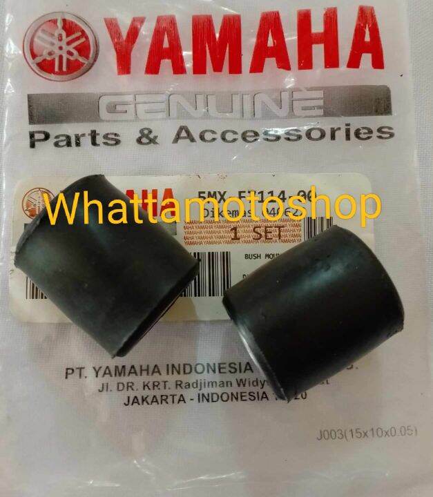 Engine rubber online support