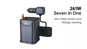 Bộ Chia Sạc Nhanh Ô Tô 261W 12V/24V Hỗ Trợ Loại C QC3.0 Cho Xe Hơi & Xe Tải Tăng Tốc Độ Sạc Nhanh Chóng