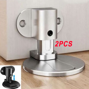 Adjustable Invisible Magnetic Door Stop Suction Punch-free Strong Magnetic Door Stopper Stopper for  Home Office Bedroom