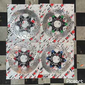 👑👑 จานเบรคSwit 🇹🇭 แท้ ขนาด 220 มิล ใส่เวฟ 110i/125i ปลาวาฬ-LED เเละ PCX 2014-2017 ใส่เวฟ 125r-s-i บังลม/100ยูบ็อก ต้องรองสเปเซอร์