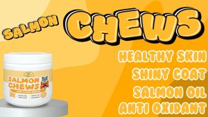 LKJ- Nutrifur Salmon Chews for Cats and Dogs 225g