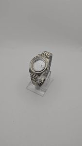 RICHUS NH35 Watch Case 40mm Silver Sapphire Crystal Watch Case Fit NH35 NH36 ETA2824 2836 Miyota82-DG Movement Watch Accessories
