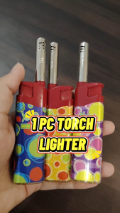 1PC YEEPI Torch lighter Windproof lighter with Lighter api tajam Gas lighter Gas Refill Pemetik api unik 打火机 Pemetik Api