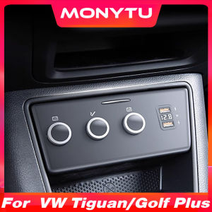 Đối với Volkswagen VW Tiguan / Golf Plus ổ cắm nguồn đầu tẩu Splitter Bộ chuyển đổi phích cắm nhanh chóng sạc nội thất sản phẩm phụ kiện