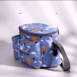 Tas Bayi Multifungsi Stroller Dengan Tali Slempang Organizer Baby Diaper Mommy Bag Penyimpanan Popok Besar