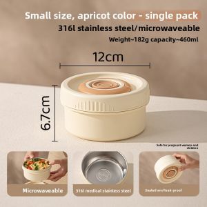 CAROTE | Insulated Stainless Steel Lunch Box