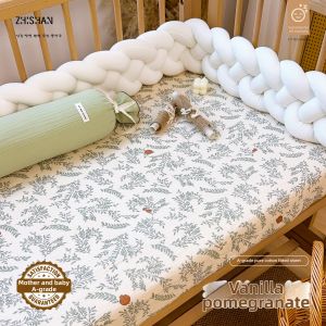 ZHISHAN | Baby Crib Sheet Pure Cotton Twill Knit