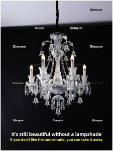 QIANYUE | Elegant Designer Crystal Chandelier