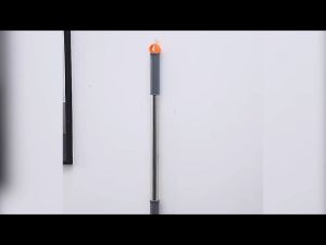 Wall Cleaner Mop with Long Handle 360° Rotating Microfiber Triangle Mop & 6 Replacement Pads