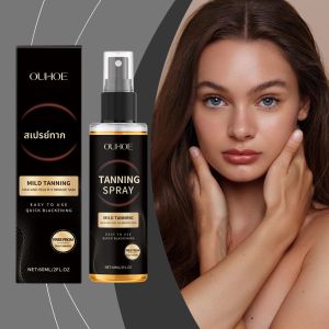 Enhancing Tan สเปรย์ Sunless Bronzing เร่งความมืด Shiny Bronze Moisturizing ฤดูร้อนชายหาดอาบแดด Self Tanning Mist