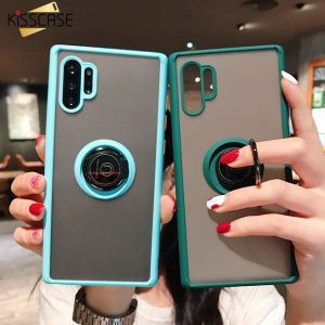 【Ring Bracket】KISSCASE For Samsung S24Ultra Matte Magsafe Ring Holder Suitable For Galaxy S21 Plus Mobile Phone Shell S22 Mag netic Bracket A22 Silicone Matte Back Cover For Galaxy S24 S23 S22 S21 Ultra Plus 5G
