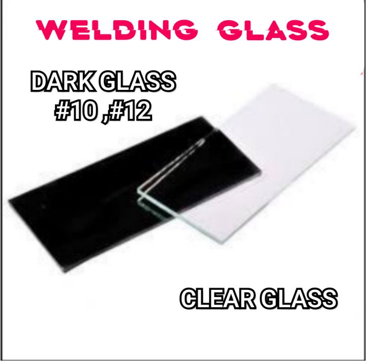 WELDING GLASS DARK GLASS #10 ,#12 ,CLEAR GLASS, SALAMIN PANG WELDING ...